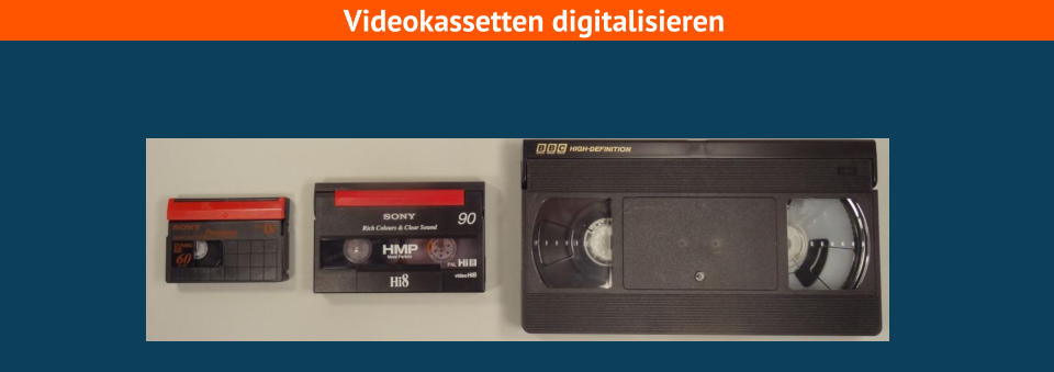 Videokassetten digitalisieren