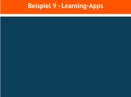 Beispiel 9 - Learning-Apps