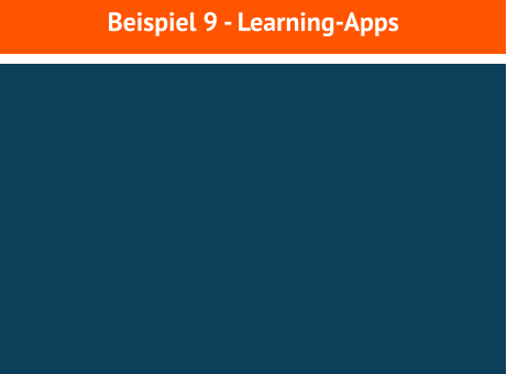 Beispiel 9 - Learning-Apps